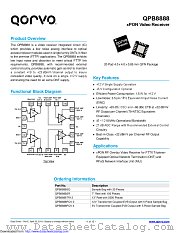 QPB8888 datasheet pdf Qorvo