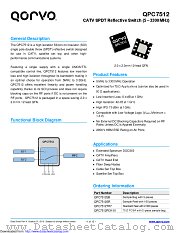 QPC7512 datasheet pdf Qorvo