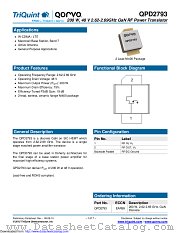 QPD2793 datasheet pdf Qorvo