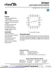 RF3827 datasheet pdf Qorvo