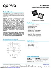 RFSA2023 datasheet pdf Qorvo