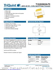 T1G2028536-FS datasheet pdf Qorvo