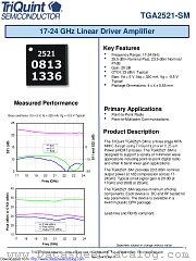 TGA2521-SM datasheet pdf Qorvo