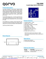 TGL2205 datasheet pdf Qorvo