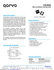 TQL9093 datasheet pdf Qorvo