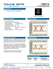 TQP5115 datasheet pdf Qorvo