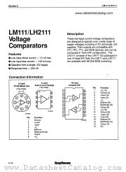 LH2111 datasheet pdf Raytheon