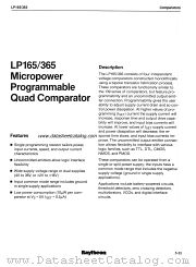 LP165 datasheet pdf Raytheon