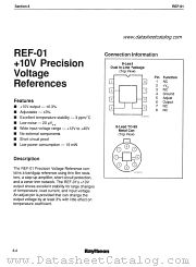 REF-01HT datasheet pdf Raytheon