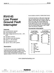 RV4145M datasheet pdf Raytheon