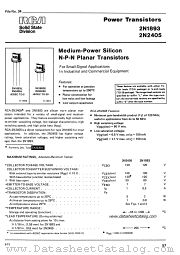 RCA TA2235A datasheet pdf RCA Solid State