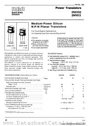 2N1613S datasheet pdf RCA Solid State