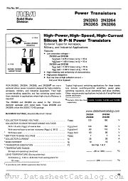 RCA TA2492 datasheet pdf RCA Solid State