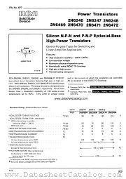 RCA TA7280 datasheet pdf RCA Solid State