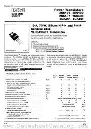 RCA TA8326 datasheet pdf RCA Solid State