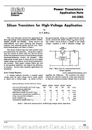 AN-3065 datasheet pdf RCA Solid State