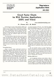 AN-3551 datasheet pdf RCA Solid State