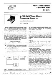 AN-4673 datasheet pdf RCA Solid State