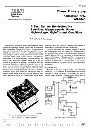 AN-6145 datasheet pdf RCA Solid State