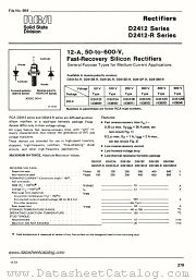 43890 datasheet pdf RCA Solid State