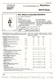 S5210D datasheet pdf RCA Solid State