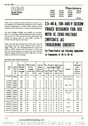 T2806B datasheet pdf RCA Solid State