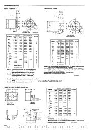 TO-39 MODIFIED datasheet pdf RCA Solid State