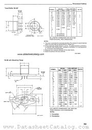 TO-39 LOW PROFILE datasheet pdf RCA Solid State