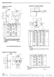 MODIFIED TO-3 datasheet pdf RCA Solid State