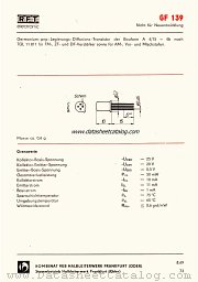 GF139 datasheet pdf RFT