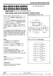 BA12004 datasheet pdf ROHM