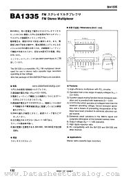 BA1335 datasheet pdf ROHM