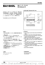 BA1602L datasheet pdf ROHM