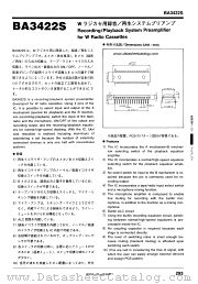 BA3422S datasheet pdf ROHM