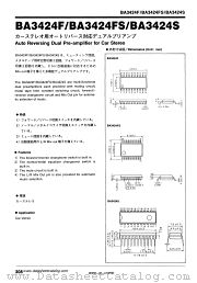 BA3424S datasheet pdf ROHM