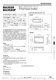 BA3520F datasheet pdf ROHM