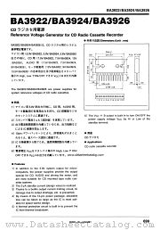 BA3926 datasheet pdf ROHM