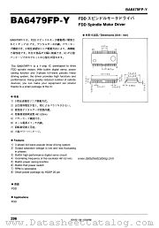 BA6479FP-Y datasheet pdf ROHM