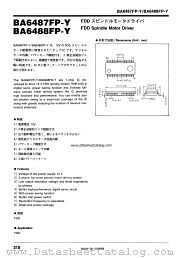 BA6487FP-Y datasheet pdf ROHM