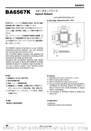 BA6567K datasheet pdf ROHM