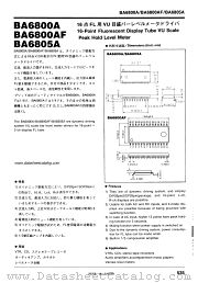 BA6805A datasheet pdf ROHM