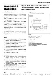 BA6806S datasheet pdf ROHM