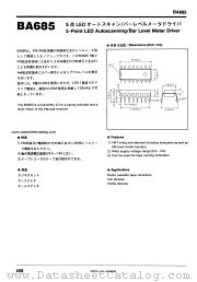 BA685 datasheet pdf ROHM