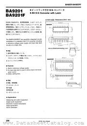 BA9201F datasheet pdf ROHM