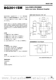 BG2011SM datasheet pdf ROHM