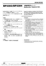 BP3304 datasheet pdf ROHM