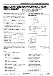 BR93LC46F datasheet pdf ROHM