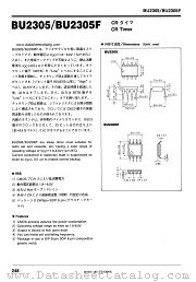 BU2305F datasheet pdf ROHM