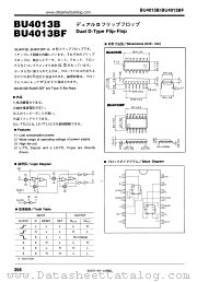 BU4013B datasheet pdf ROHM