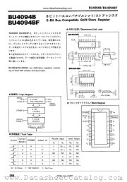 BU4094BF datasheet pdf ROHM